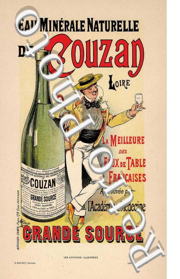 eau minerale de couzan