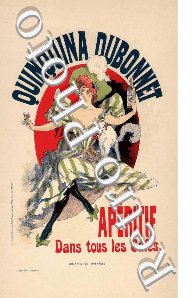 quinquina dubonnet aperitif dans tous les cafes