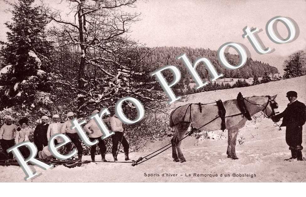 La remorque d&#039;un Bobsleigh