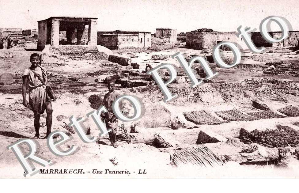 Une tannerie
