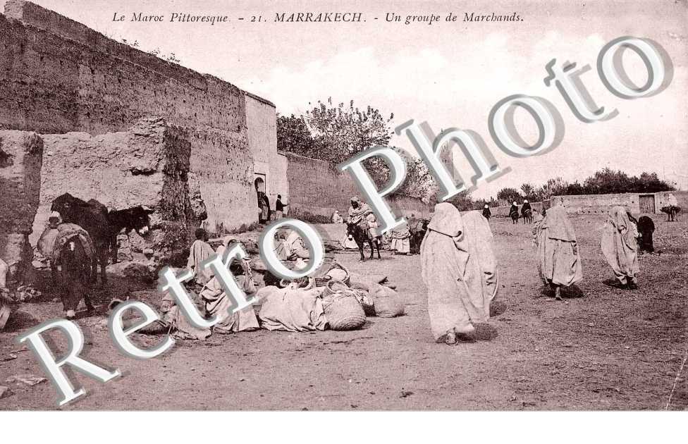Un groupe de marchands