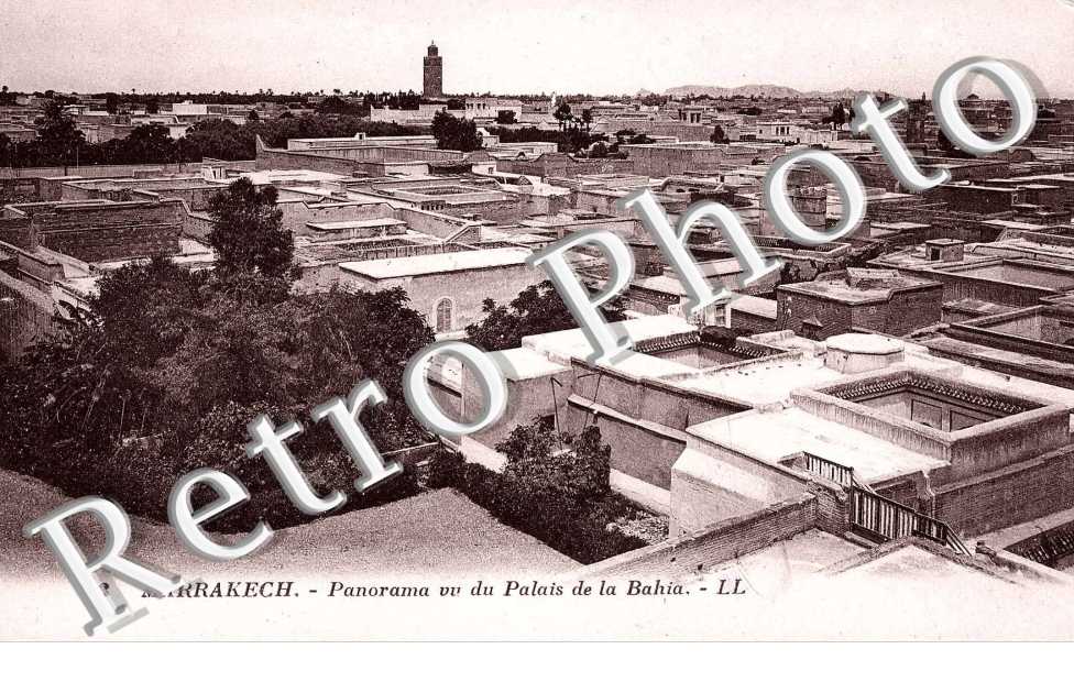 panorama vu du Palais de la Bahia