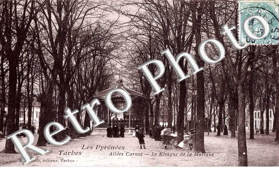 Allees Carnot - le kiosque a musique