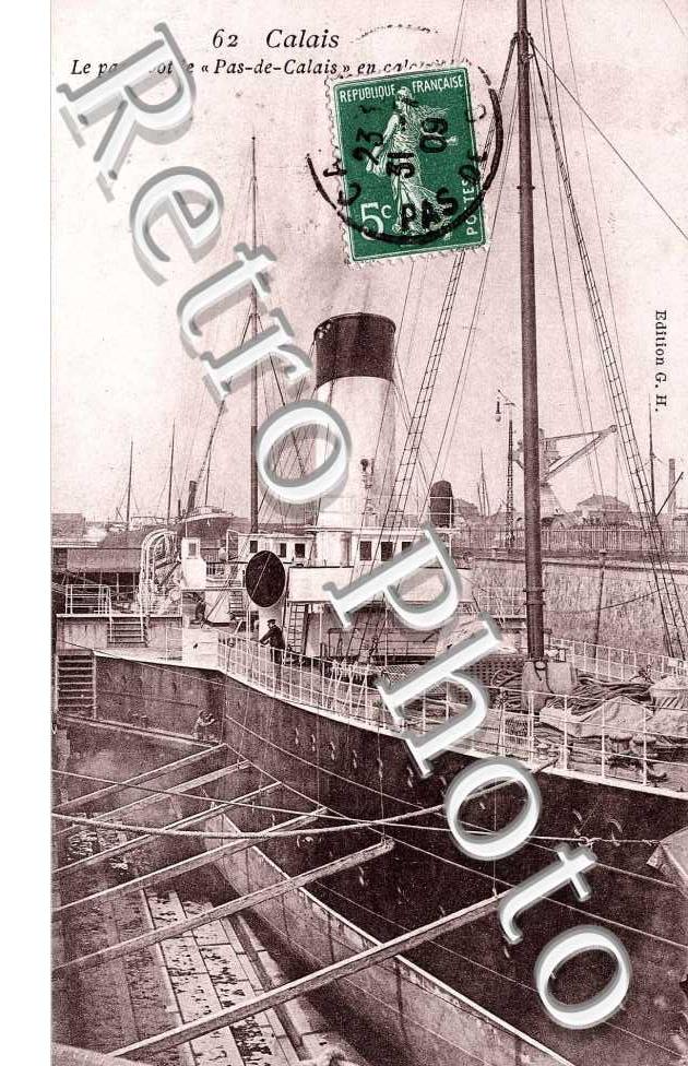 le paquebot le " Pas-de-Calais "
