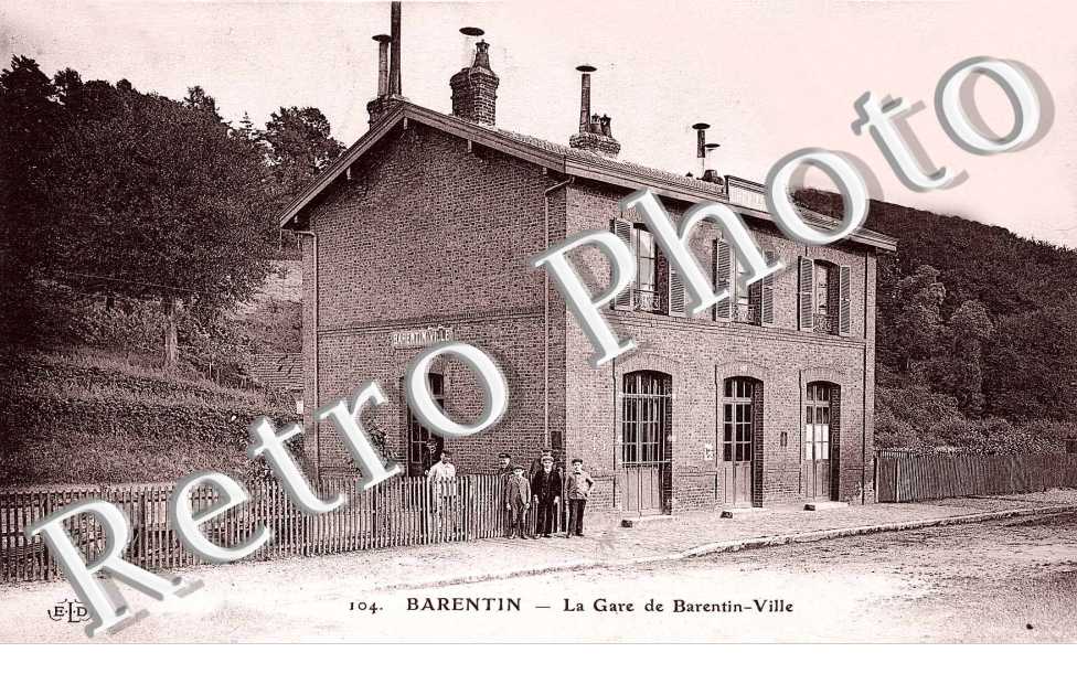 La gare de Barentin-ville
