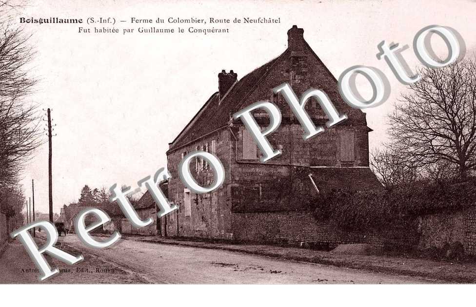 Ferme du Colombier - route de Neufchatel - Habitee par Guillaume le Conquerant