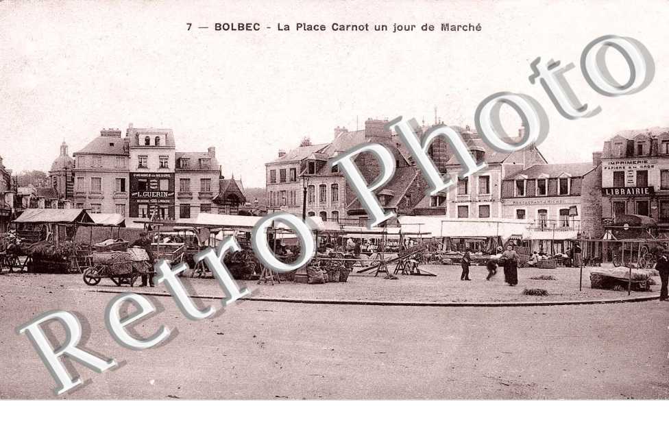 Place Carnot un jour de marche