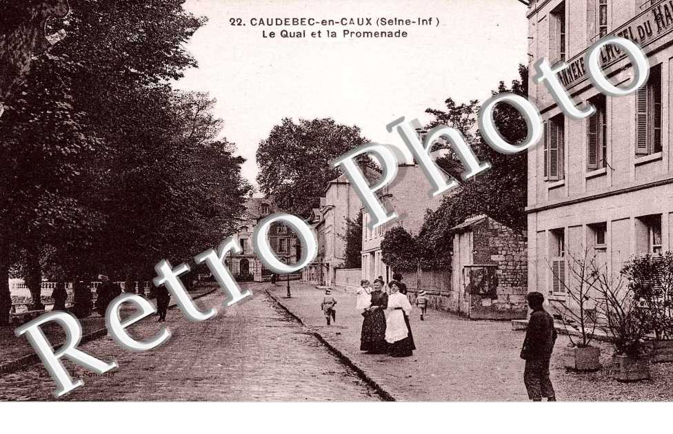 Le quai et la promenade