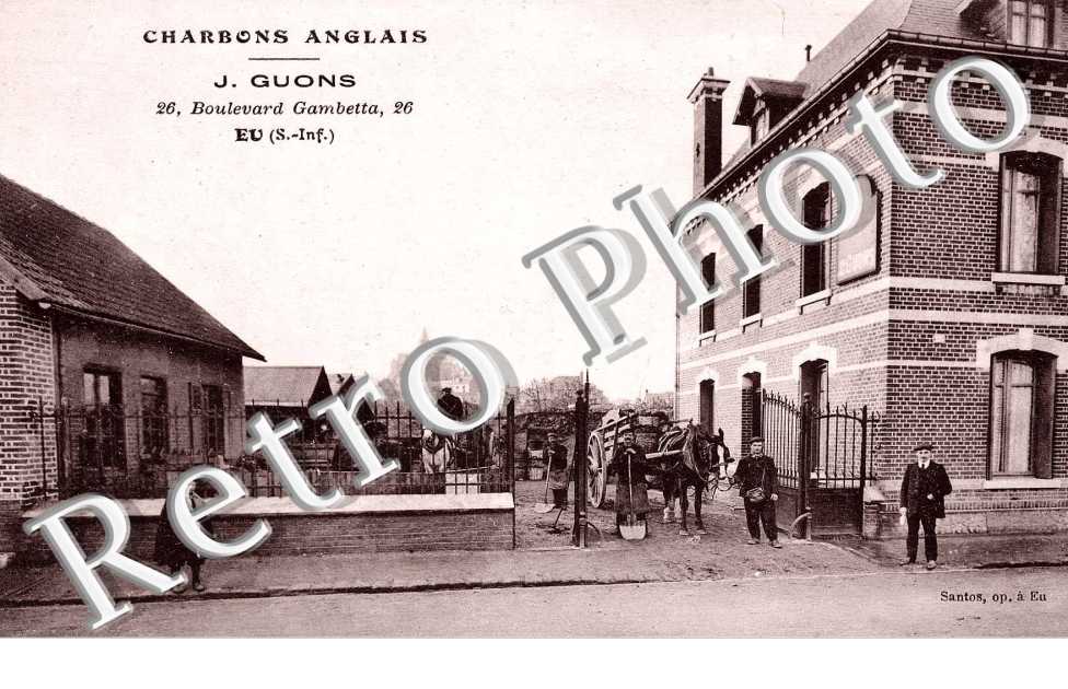 Charbon anglais J. Guons boulevard Gambetta