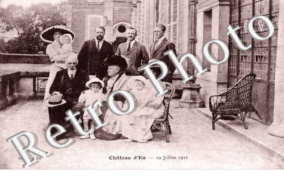 Chateau d'Eu 29 juillet 1912