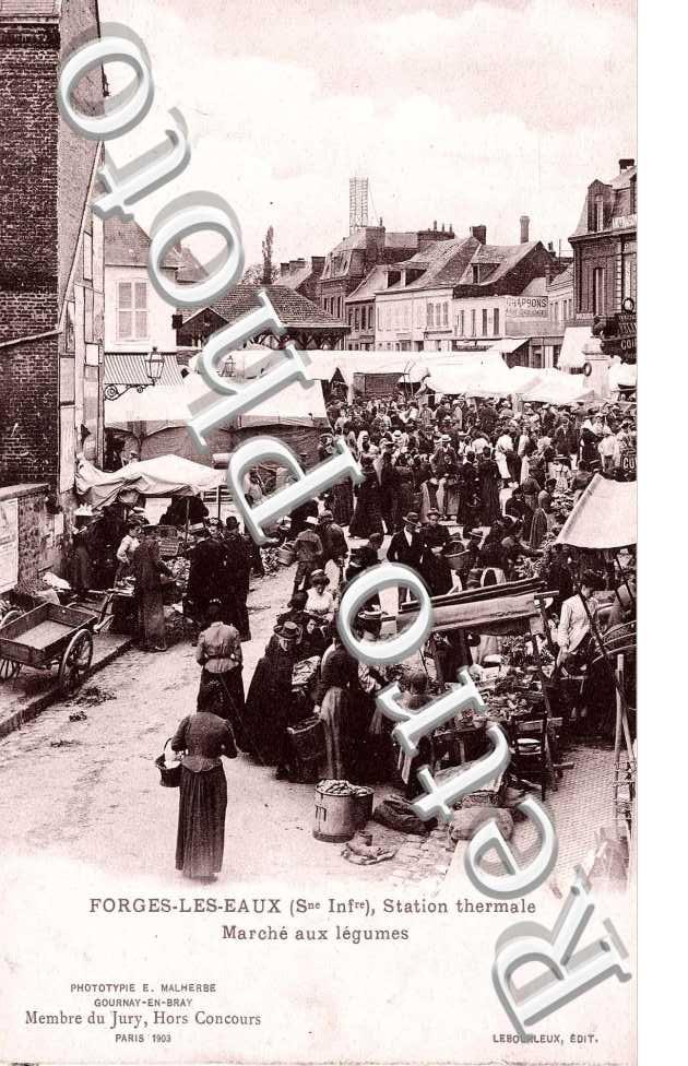 Station thermale marche aux legumes