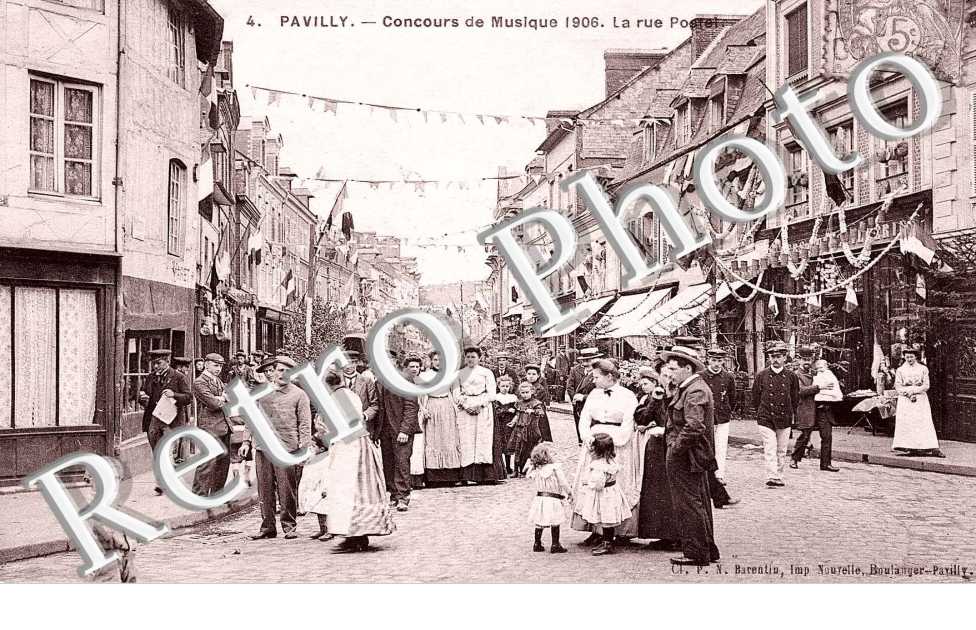 Concours de musique 1906 - Rue Postel