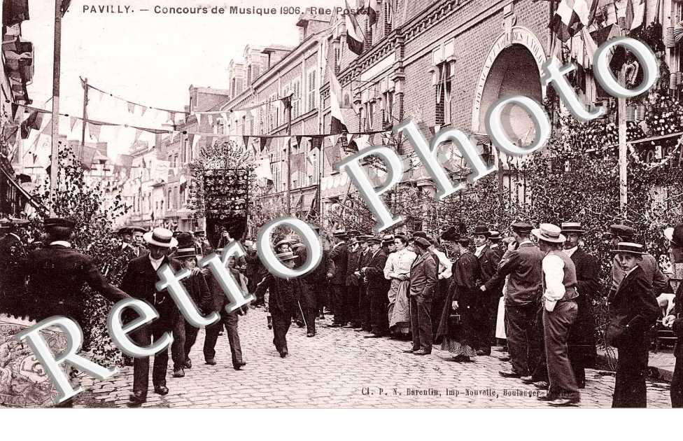 Concours de musique 1906 - Rue Postel
