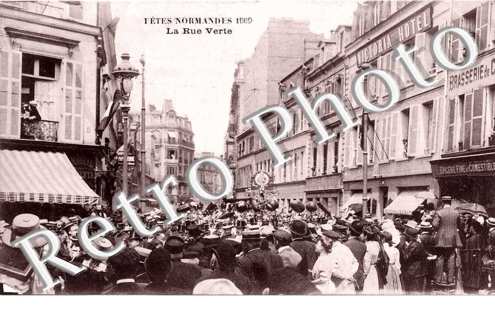 La Rue Verte  - fete normande 1909