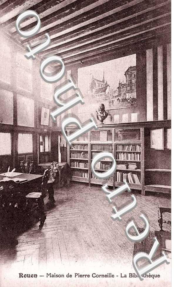 Maison de Pierre Corneille - la Bibliotheque