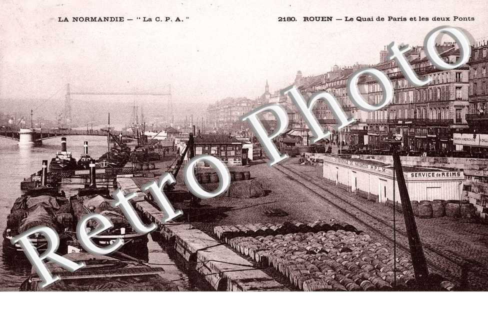 Le Quai de Paris et les deux Ponts