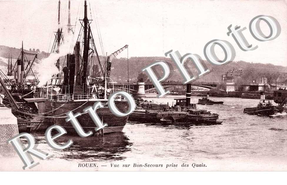 vue sur Bon-secours prise des Quais