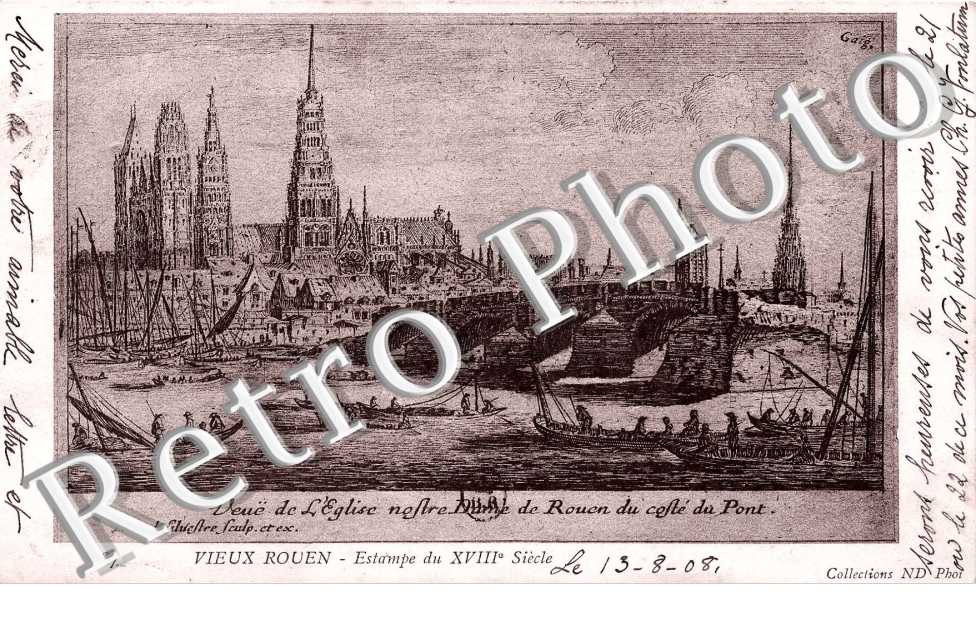 Estampe du XVIIIe siecle