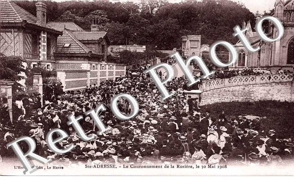 le Couronnement de la Rosiere - 30 mai 1908