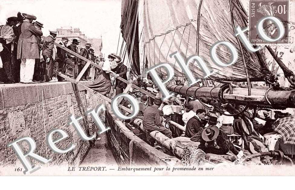 Embarquement pour la promenade en mer