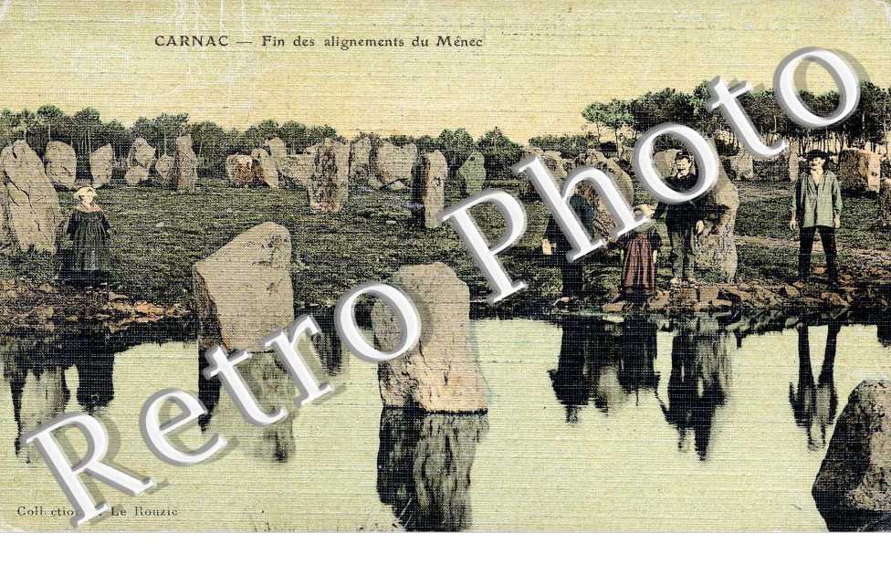 Fin des alignements du Menec