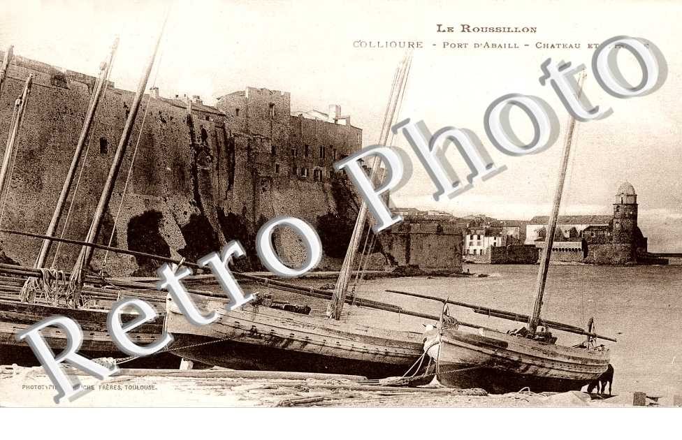 port d'Abaill, chateau et l'eglise