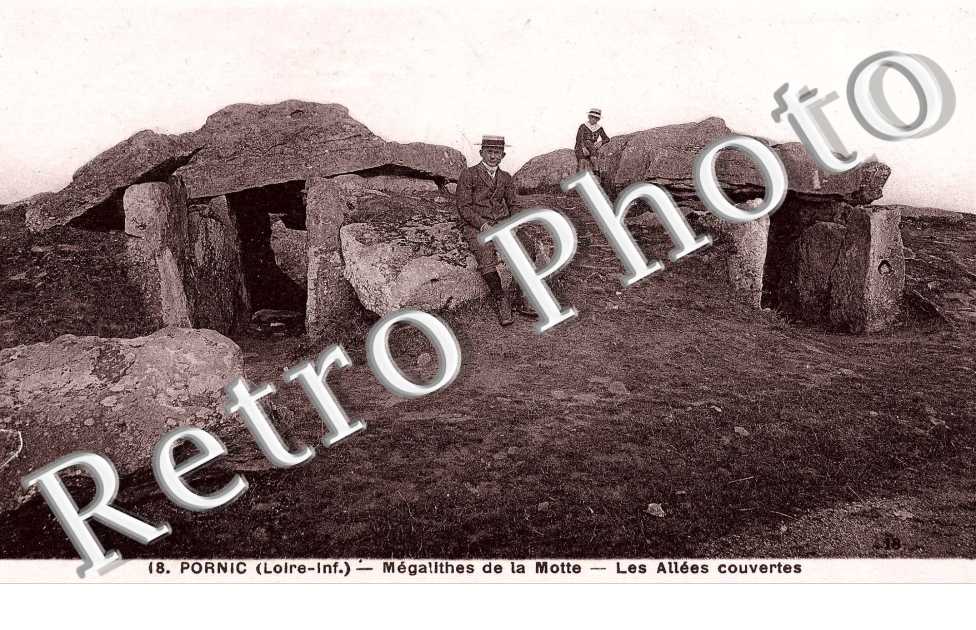 megalithes de la Motte - les allees couvertes