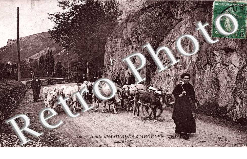 route de Lourdes a Argeles