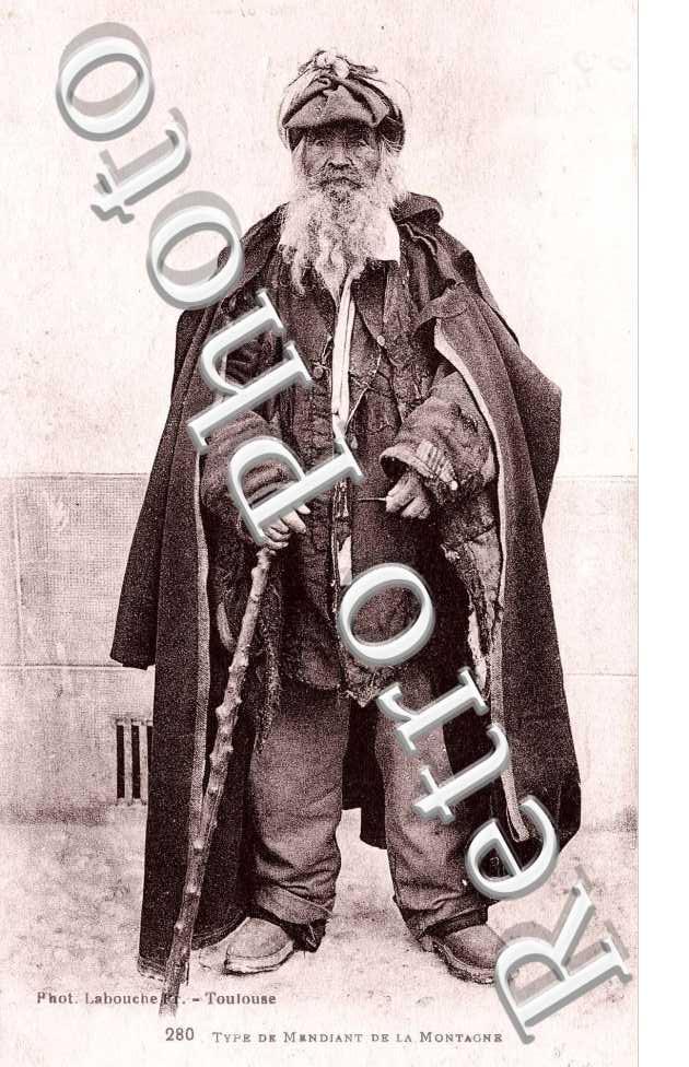 Type de mendiant de la montagne