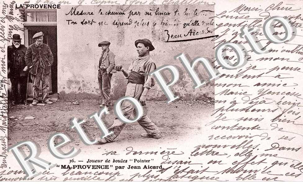 Joueur de Boules - Pointer