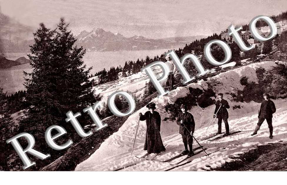 Ski-sport u. Schlittenpartien