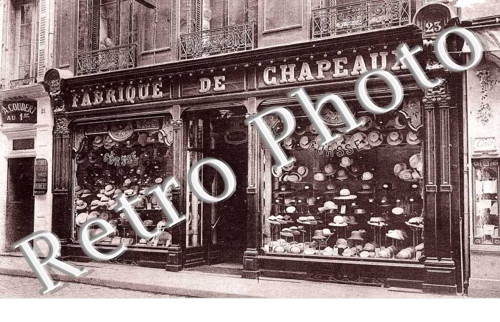 Fabrique de chapeaux GORSSE H. Potier successeur 23 rue du 11 Novembre