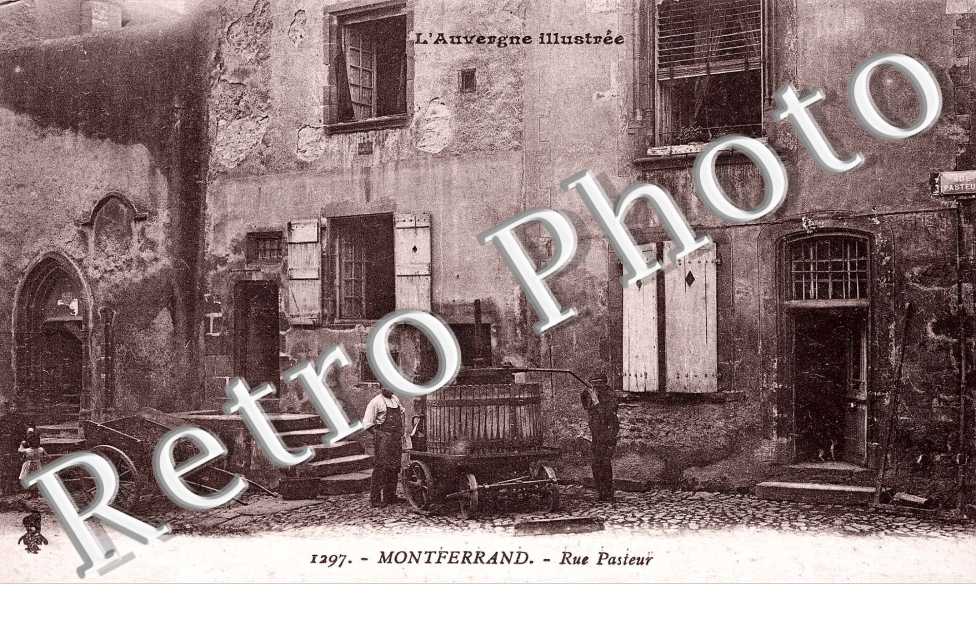 MONTFERRAND Rue Pasteur  un pressoir