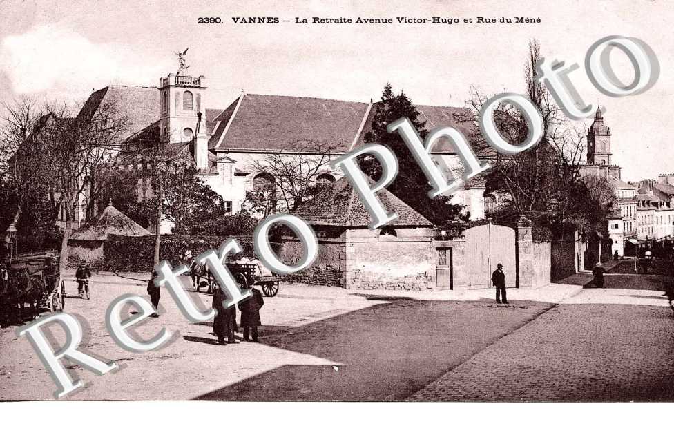 La Retraite avenue Victor Hugo et rue du Mene