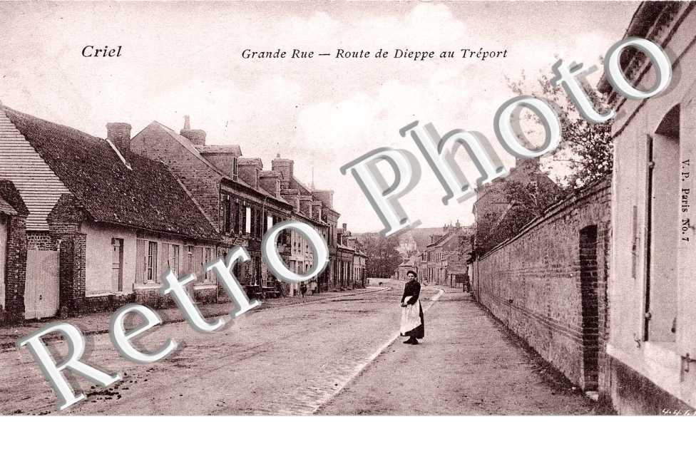 Route de lDieppe au Tréport