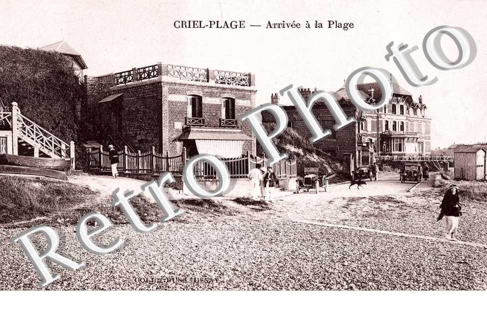 Arrivée à la plage