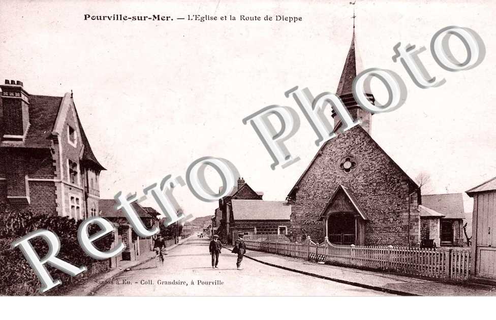 l&#039;Eglise et la route de Dieppe