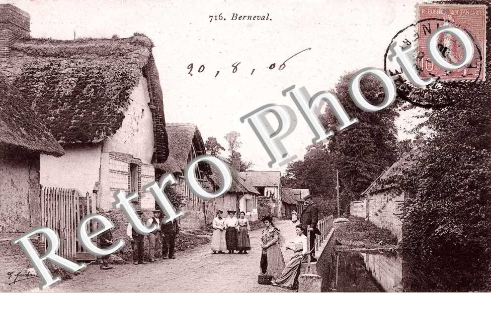 Berneval sur Mer - Interieur du village