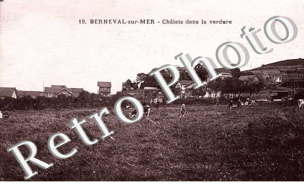 Chalets dans la verdure