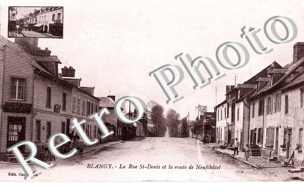 Rue St Denis et Route de Neufchatel