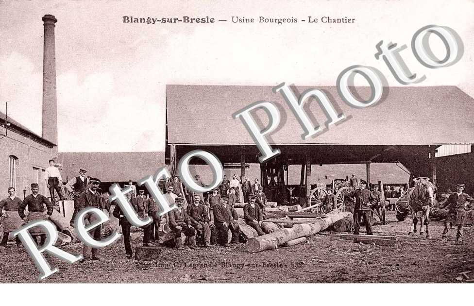Usine bourgeois - Le chantier