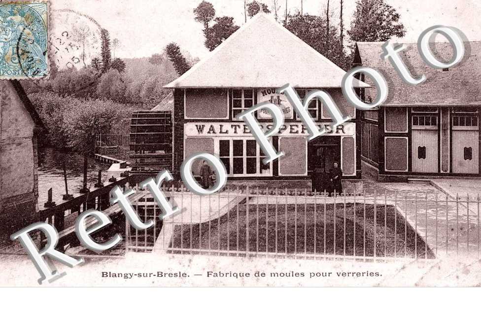 Fabrique de moules pour verreries  - Waltersperger