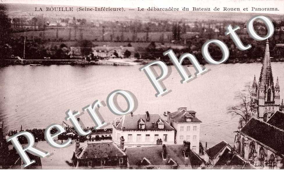 Debarcadere du bateau de Rouen