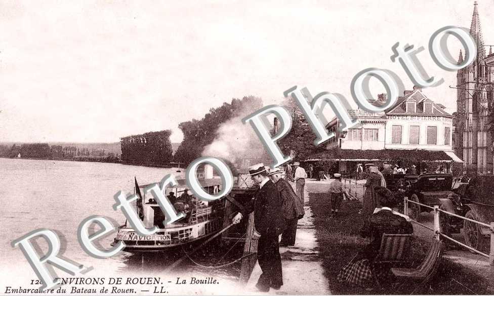 Embarcadere du bateau de Rouen