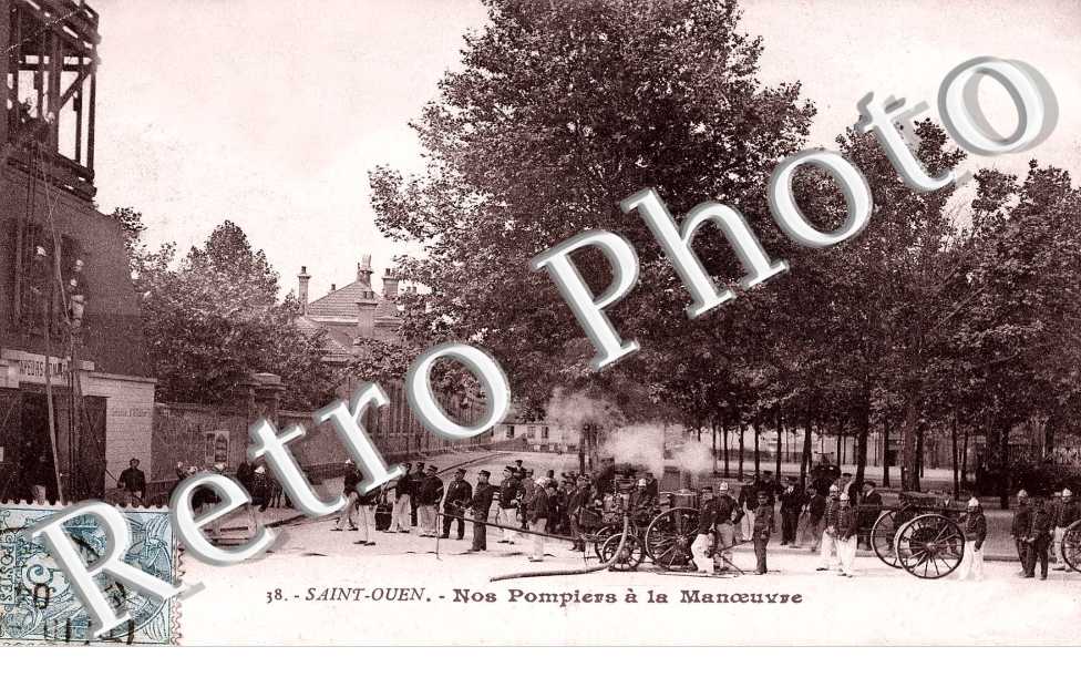 pompiers a la manoeuvre
