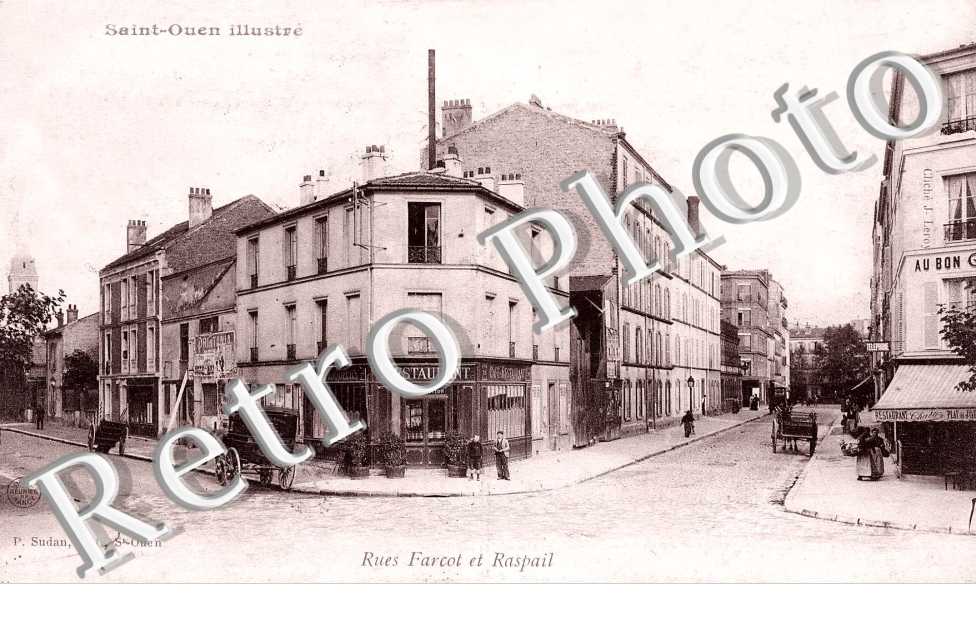 rues Farcot et Raspail