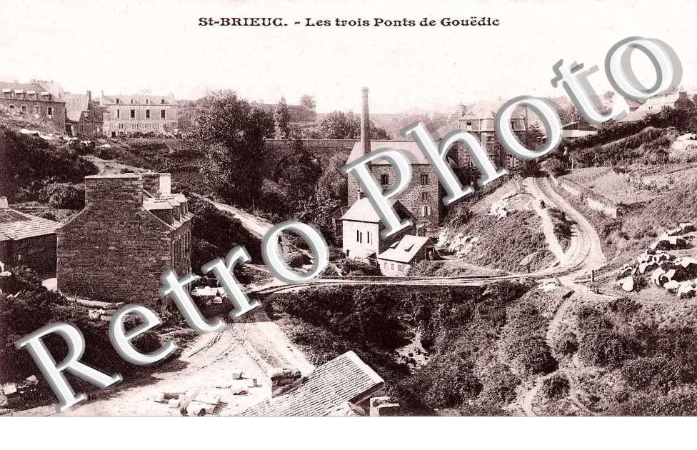 Les trois ponts de Gouëdic