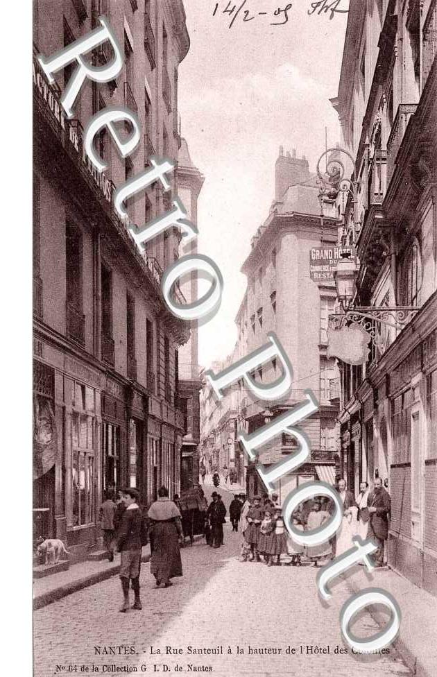 la rue Santeuil 
