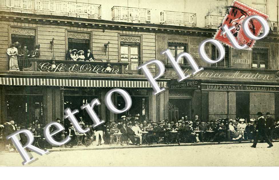 Cafe D&#039;Orleans Magasin Maurice Maidon Draperies et nouveautes