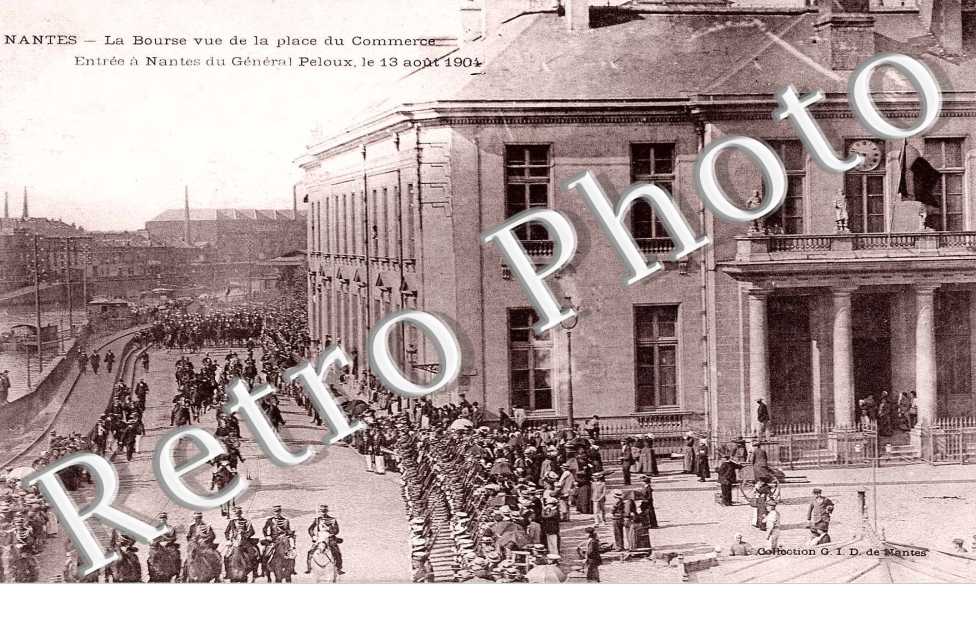 la Bourse Entree du General Peloux le 13 aout 1904
